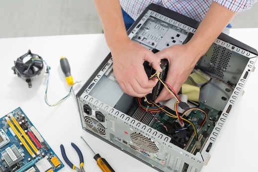 Suporte e manutenção de computadores